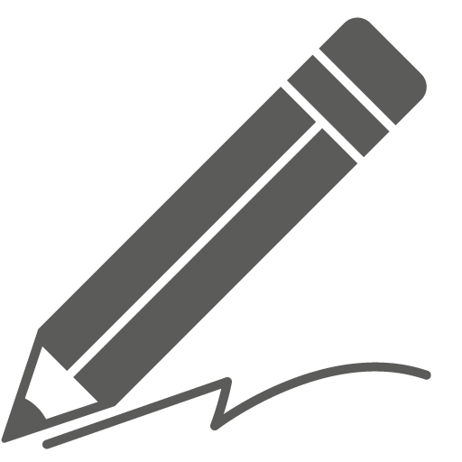 Icon of a pencil
