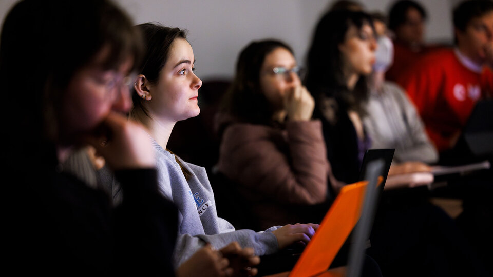 students in classroom
