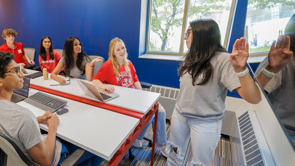 Students in a Raikes School classroom. 