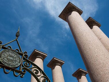 campus columns